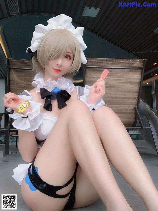 Coser@rioko凉凉子 Vol.029: 丽塔泳装 (28 photos ) No.049862